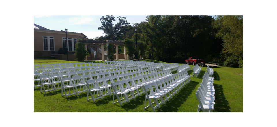 If you're planning a wedding, be sure to make us your first choice for beautiful wedding rentals to highlight your day. 
